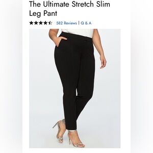 Ultimate stretch slim pant Eloquii